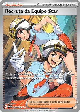 Carta Team Star Grunt (242/198) do set Escarlate e Violeta — Pokémon TCG | Bynx