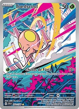 Carta Toedscool (201/198) do set Escarlate e Violeta — Pokémon TCG | Bynx