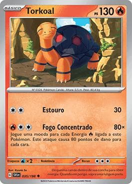 Torkoal (035/198) — Escarlate e Violeta