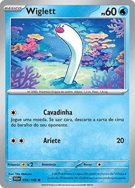 Carta Wiglett (056/198) do set Escarlate e Violeta — Pokémon TCG | Bynx