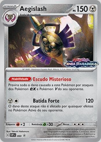 Carta Aegislash 060/215 do set Escarlate e Violeta Promos — Pokémon TCG | Bynx