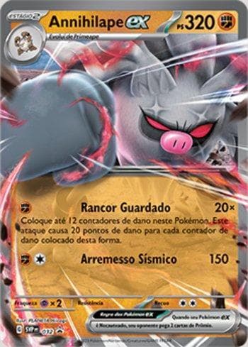 Carta Annihilape ex 032/215 do set Escarlate e Violeta Promos — Pokémon TCG | Bynx