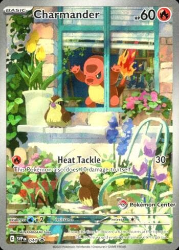 Carta Charmander (Pokemon Center Exclusive) 044b/215 do set Escarlate e Violeta Promos — Pokémon TCG | Bynx