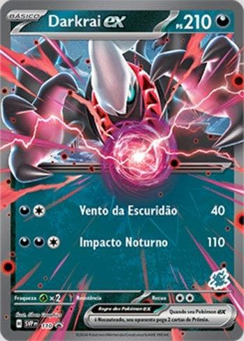 Carta Darkrai ex 110/215 do set Escarlate e Violeta Promos — Pokémon TCG | Bynx