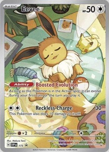 Eevee 173 — Escarlate e Violeta Promos