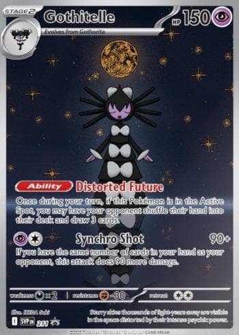 Carta Gothitelle 211/215 do set Escarlate e Violeta Promos — Pokémon TCG | Bynx