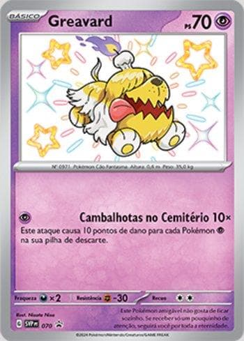 Carta Greavard 070/215 do set Escarlate e Violeta Promos — Pokémon TCG | Bynx