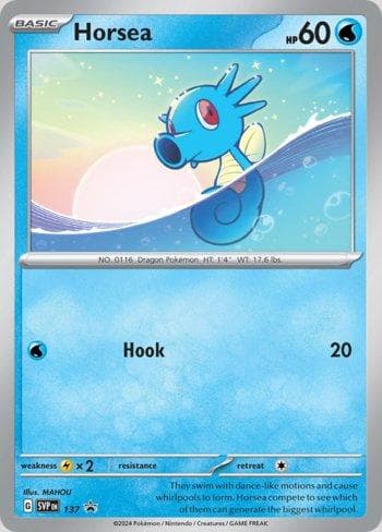 Horsea 137 — Escarlate e Violeta Promos