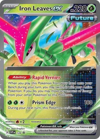 Iron Leaves ex 128 — Escarlate e Violeta Promos