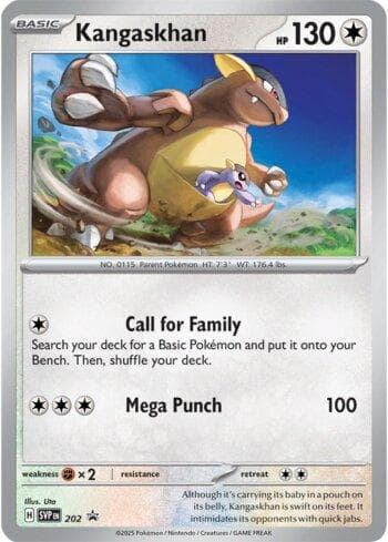 Kangaskhan 202 — Escarlate e Violeta Promos