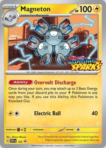 Carta Magneton 153/215 do set Escarlate e Violeta Promos — Pokémon TCG | Bynx