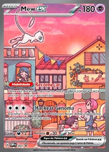 Carta Mew ex 053/215 do set Escarlate e Violeta Promos — Pokémon TCG | Bynx