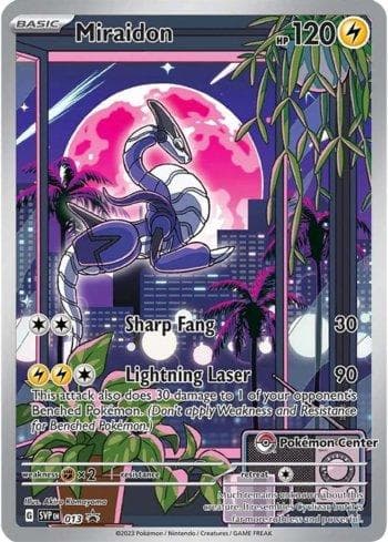 Miraidon (Pokemon Center Exclusive) 013b — Escarlate e Violeta Promos