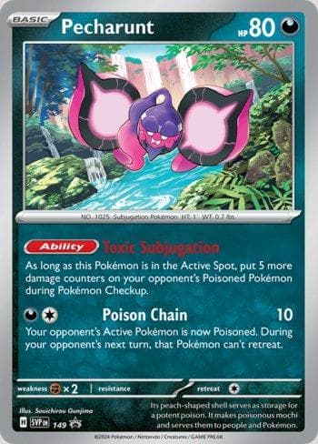 Carta Pecharunt 149/215 do set Escarlate e Violeta Promos — Pokémon TCG | Bynx