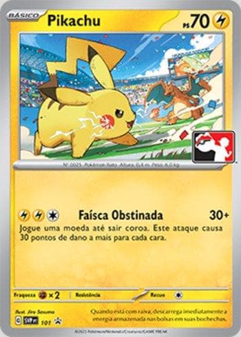 Carta Pikachu 101/215 do set Escarlate e Violeta Promos — Pokémon TCG | Bynx