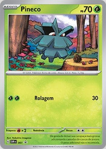 Carta Pineco 061/215 do set Escarlate e Violeta Promos — Pokémon TCG | Bynx