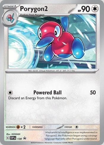 Carta Porygon2 138/215 do set Escarlate e Violeta Promos — Pokémon TCG | Bynx