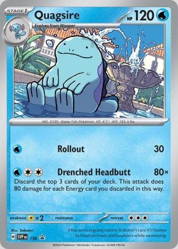 Carta Quagsire 156/215 do set Escarlate e Violeta Promos — Pokémon TCG | Bynx