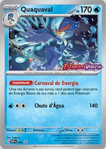 Carta Quaquaval 005/215 do set Escarlate e Violeta Promos — Pokémon TCG | Bynx