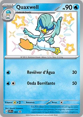 Carta Quaxwell 083/215 do set Escarlate e Violeta Promos — Pokémon TCG | Bynx