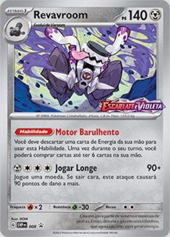 Carta Revavroom 008/215 do set Escarlate e Violeta Promos — Pokémon TCG | Bynx