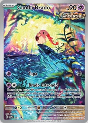 Carta Scream Tail 065/215 do set Escarlate e Violeta Promos — Pokémon TCG | Bynx