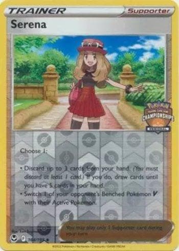 Carta Serena (Regional Championships) 164b/215 do set Escarlate e Violeta Promos — Pokémon TCG | Bynx