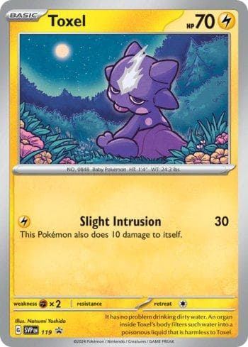 Toxel 119 — Escarlate e Violeta Promos