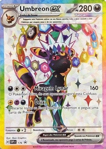 Umbreon ex 176 — Escarlate e Violeta Promos