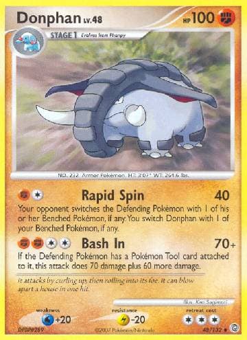 Carta Donphan (48/132) do set Maravilhas Secretas — Pokémon TCG | Bynx