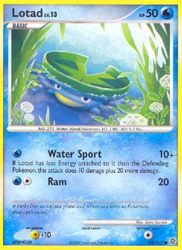 Carta Lotad (92/132) do set Maravilhas Secretas — Pokémon TCG | Bynx