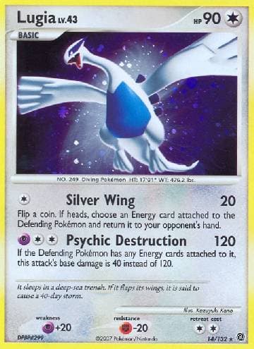 Lugia (14/132) — Maravilhas Secretas