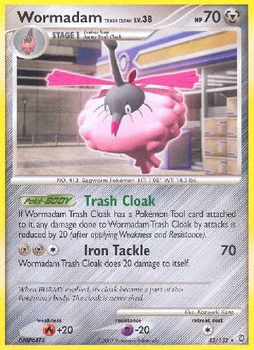 Wormadam Trash Cloak (43/132) — Maravilhas Secretas