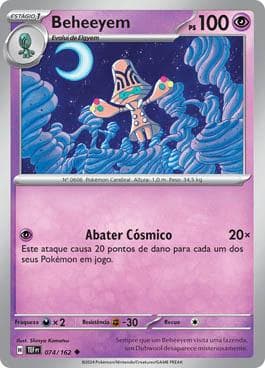 Carta Beheeyem (074/162) do set Forças Temporais — Pokémon TCG | Bynx