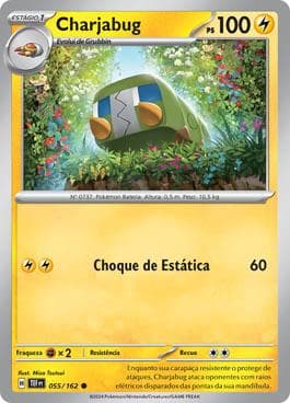 Charjabug (055/162) — Forças Temporais