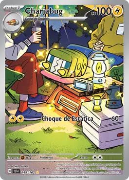 Carta Charjabug (169/162) do set Forças Temporais — Pokémon TCG | Bynx