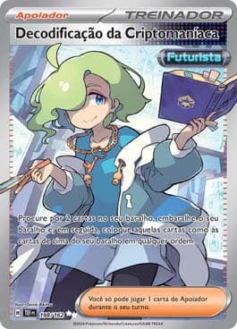 Carta Ciphermaniac's Codebreaking (198/162) do set Forças Temporais — Pokémon TCG | Bynx