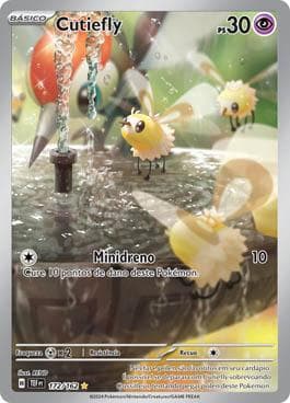 Carta Cutiefly (172/162) do set Forças Temporais — Pokémon TCG | Bynx