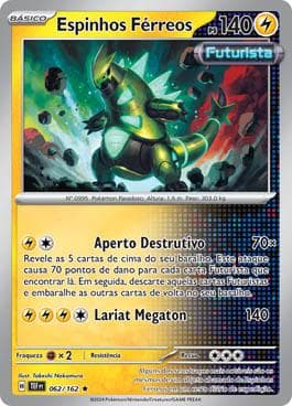 Carta Iron Thorns (062/162) do set Forças Temporais — Pokémon TCG | Bynx