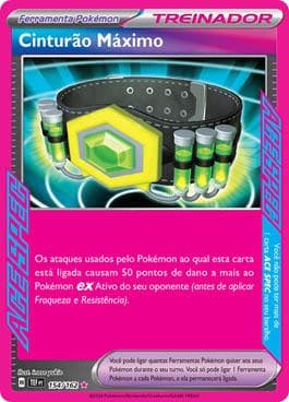 Carta Maximum Belt (154/162) do set Forças Temporais — Pokémon TCG | Bynx