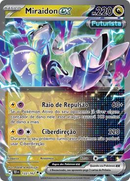 Carta Miraidon ex (122/162) do set Forças Temporais — Pokémon TCG | Bynx