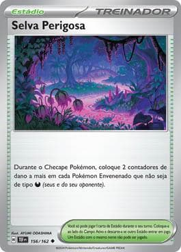 Carta Perilous Jungle (156/162) do set Forças Temporais — Pokémon TCG | Bynx