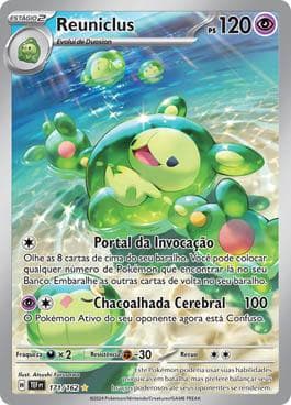 Carta Reuniclus (171/162) do set Forças Temporais — Pokémon TCG | Bynx