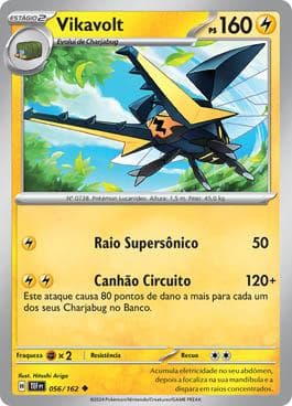 Carta Vikavolt (056/162) do set Forças Temporais — Pokémon TCG | Bynx