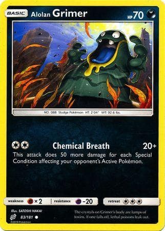 Carta Alolan Grimer (83/181) do set União de Aliados — Pokémon TCG | Bynx