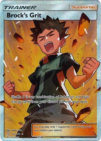 Carta Brock's Grit (172/181) do set União de Aliados — Pokémon TCG | Bynx