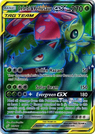 Celebi & Venusaur-GX (159/181) — União de Aliados