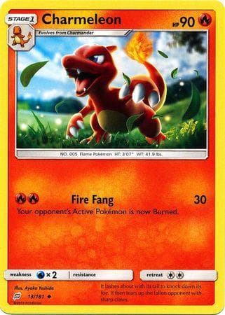 Carta Charmeleon (13/181) do set União de Aliados — Pokémon TCG | Bynx