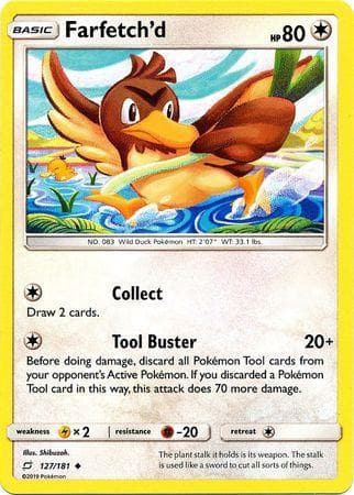Carta Farfetch'd (127/181) do set União de Aliados — Pokémon TCG | Bynx