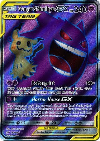 Gengar & Mimikyu-GX (164/181) — União de Aliados